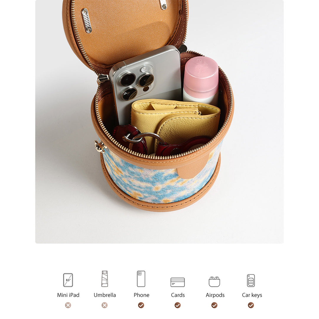 POPSEWING® Leather Patterns Bucket Bag DIY Kit