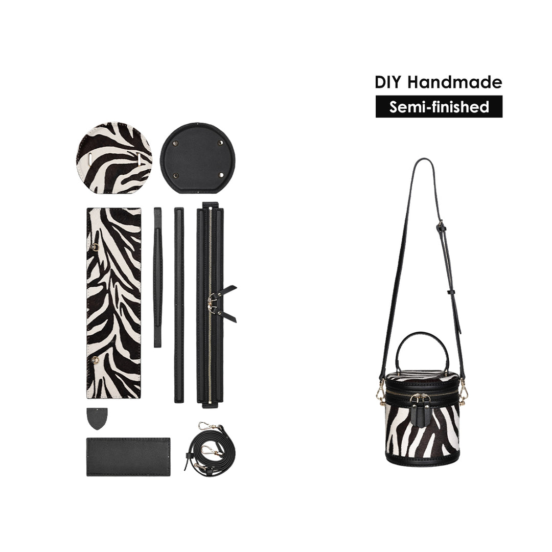 Sewing Leather Kit | DIY Leather Bucket Bag Patterns - POPSEWING®