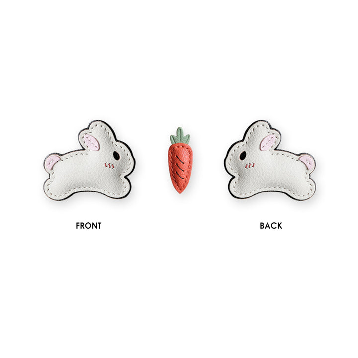 POPSEWING® Leather New Bunny & Carrot Keychain DIY Kit