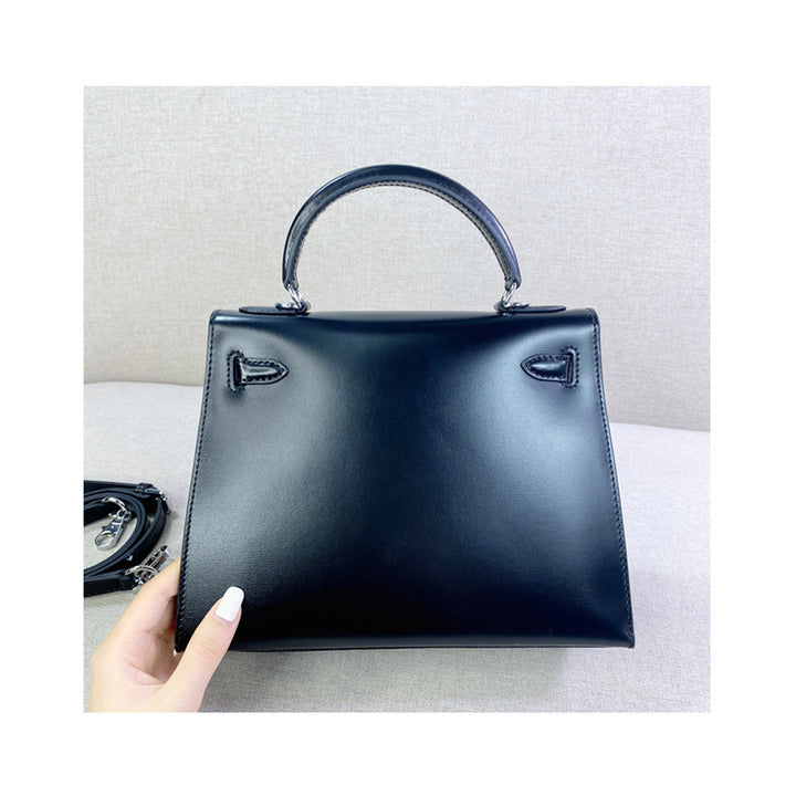 Top Grain Leather Inspired Mini Sellier Kelly Bag