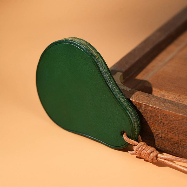 POPSEWING® Vegetable Tanned Leather Avocado Charm