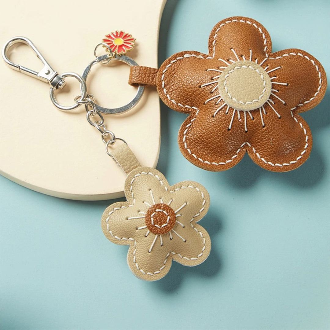 POPSEWING® Sheep Leather Flowers Charm DIY Kits