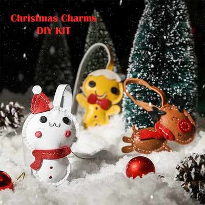 POPSEWING® Sheep Leather Christmas Charms  DIY Kits