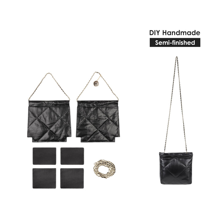 POPSEWING® Quilted Leather Chain Purse DIY Kit