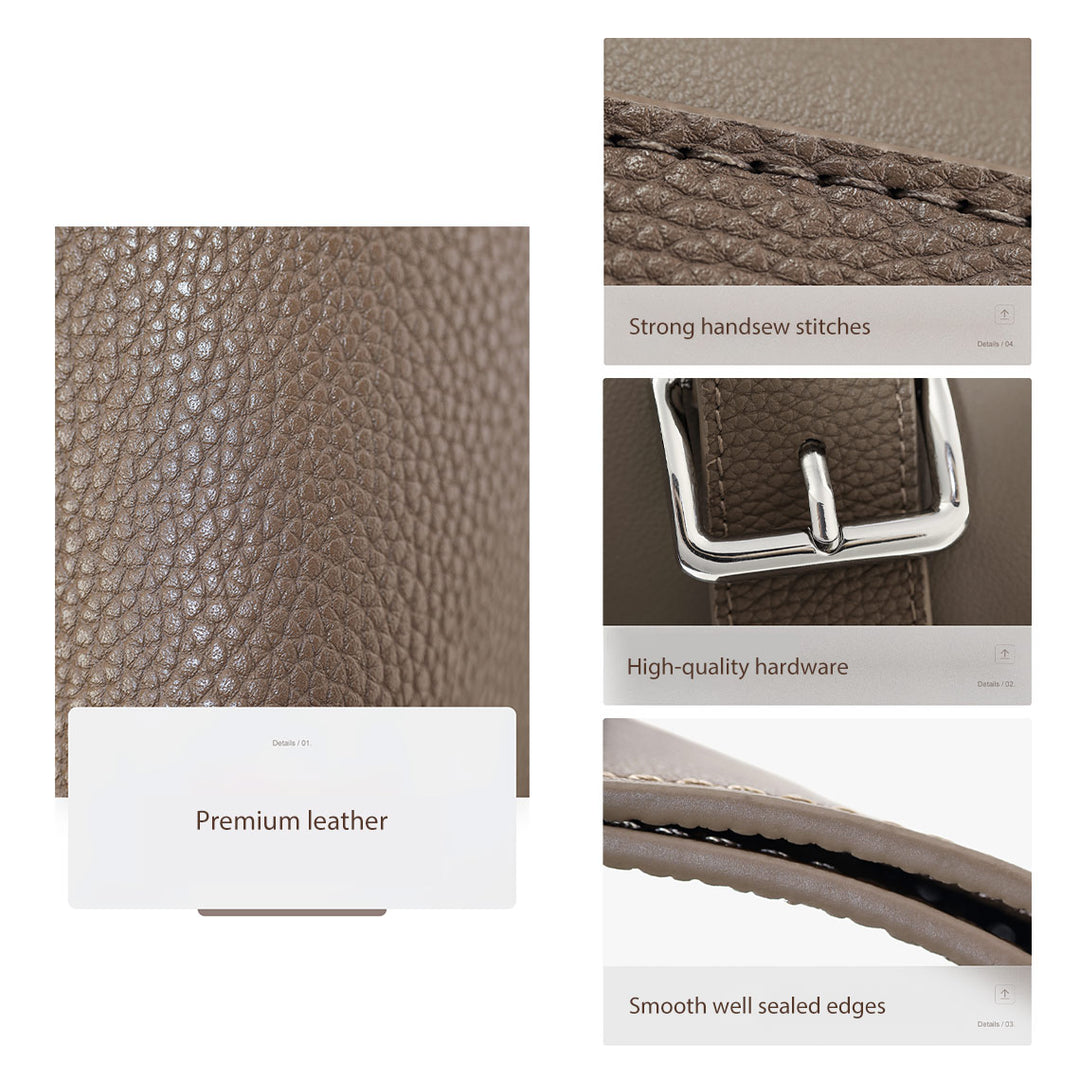 POPSEWING® Leather Men's On Body Bag DIY Kit