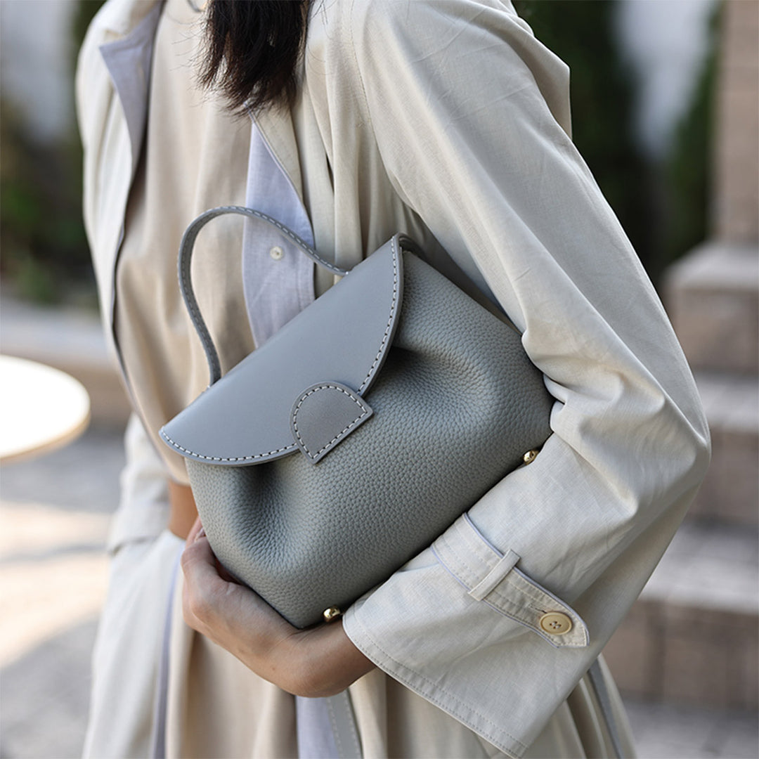 POPSEWING® Top Grain Leather Inspired Smile Bag DIY Kits