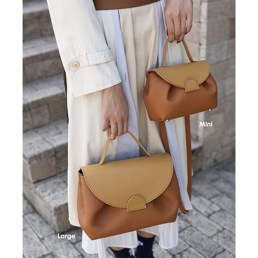 POPSEWING® Top Grain Leather Inspired Smile Bag DIY Kits