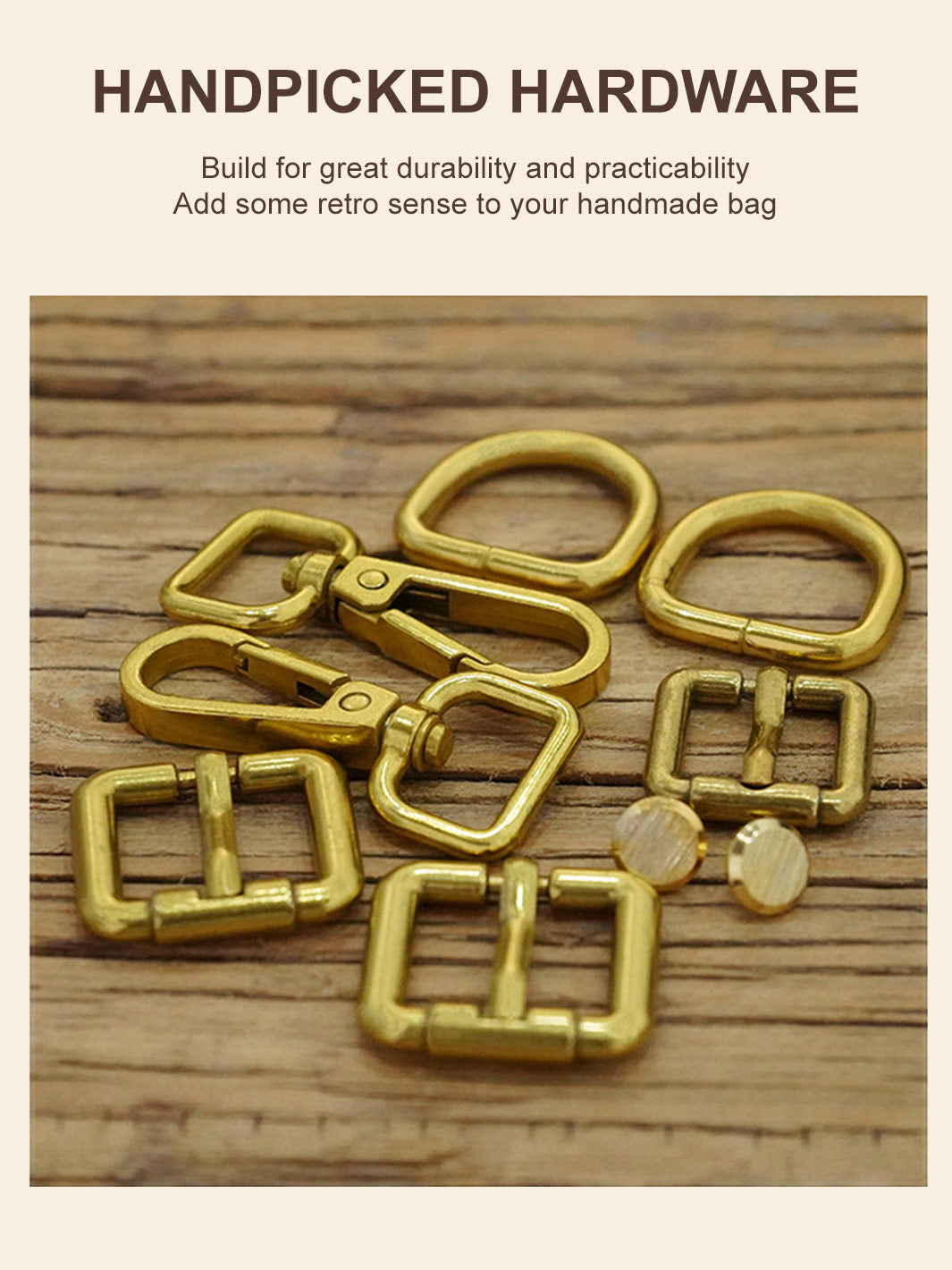 POPSEWING® Leather Lady Satchel Bag DIY Kit