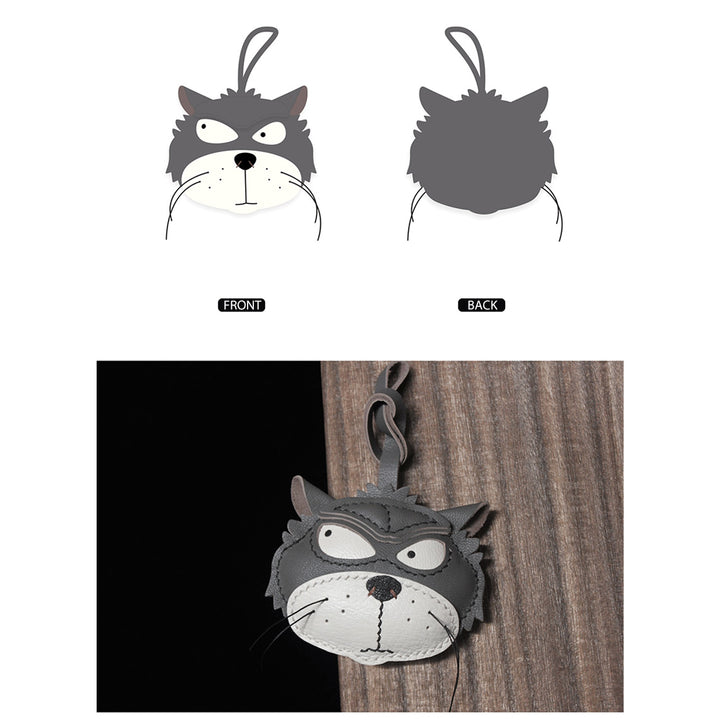 POPSEWING® Leather Fun Cat Keychain DIY Kit