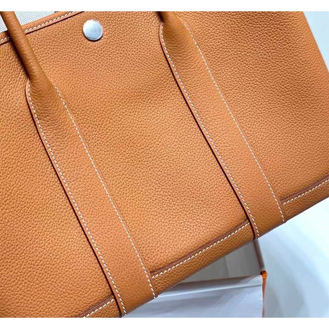 POPSEWING® Full Grain Leather New Garden Party Handbag - Advanced DIY Kits