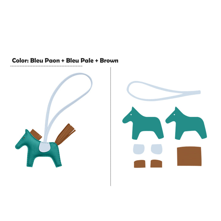 POPSEWING® Sheep Leather Color Horse Purse Charm DIY Kit