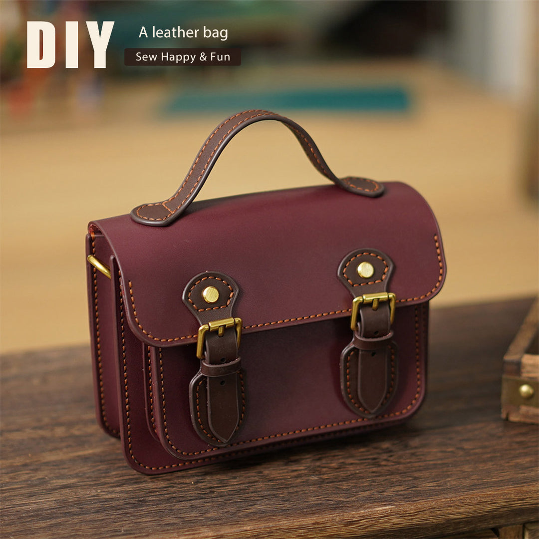 POPSEWING® Leather Lady Satchel Bag DIY Kit
