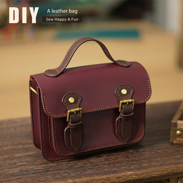 POPSEWING® Leather Lady Satchel Bag DIY Kit