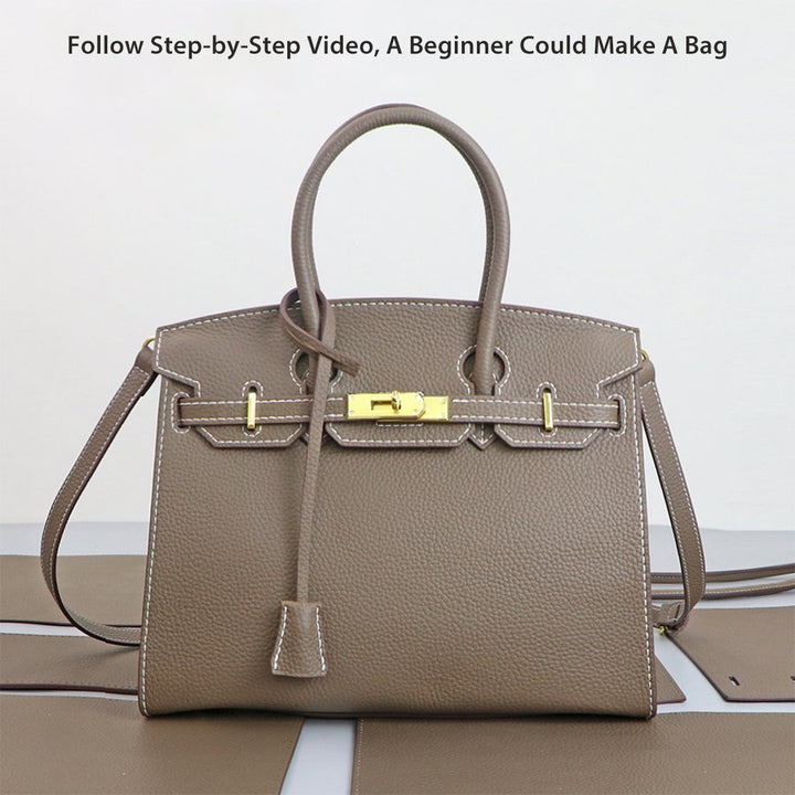 DIY leather bag kits | Easy sew tote bag - POPSEWING®