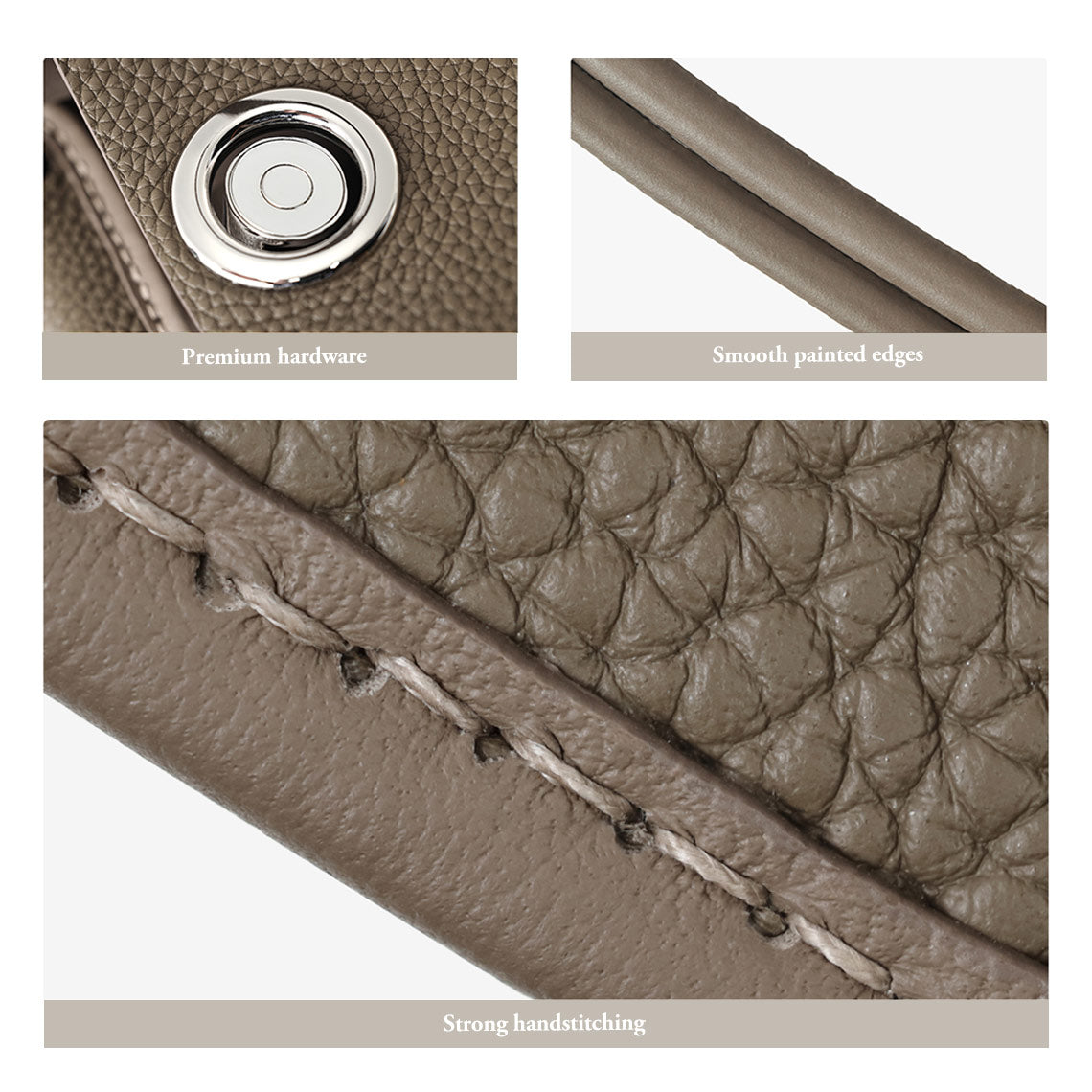 POPSEWING® Top Grain Leather Inspired Mini Herbag DIY Kits