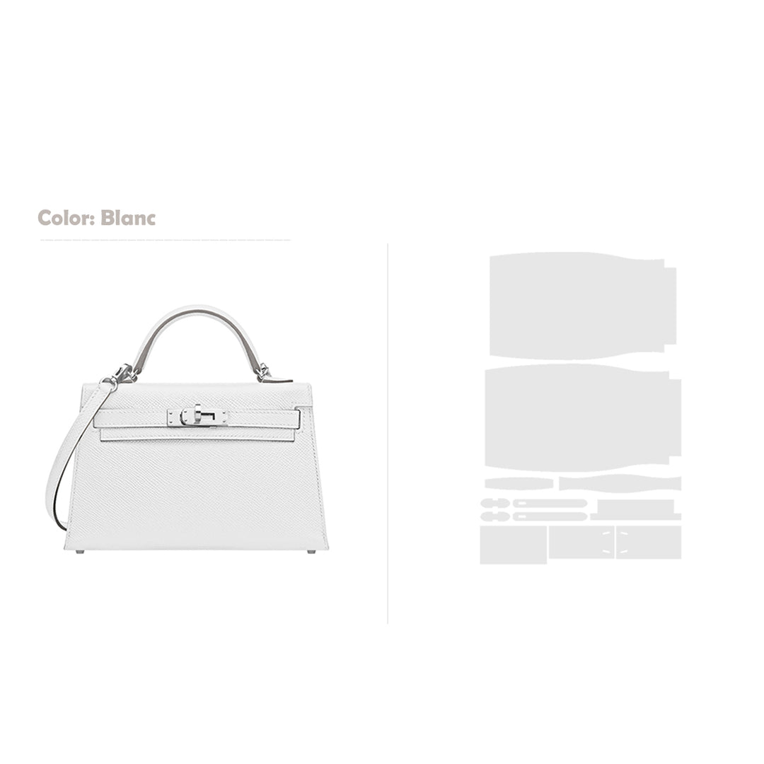 POPSEWING® Full Grain Leather Mini Kylie Handbag - Advanced DIY Kit