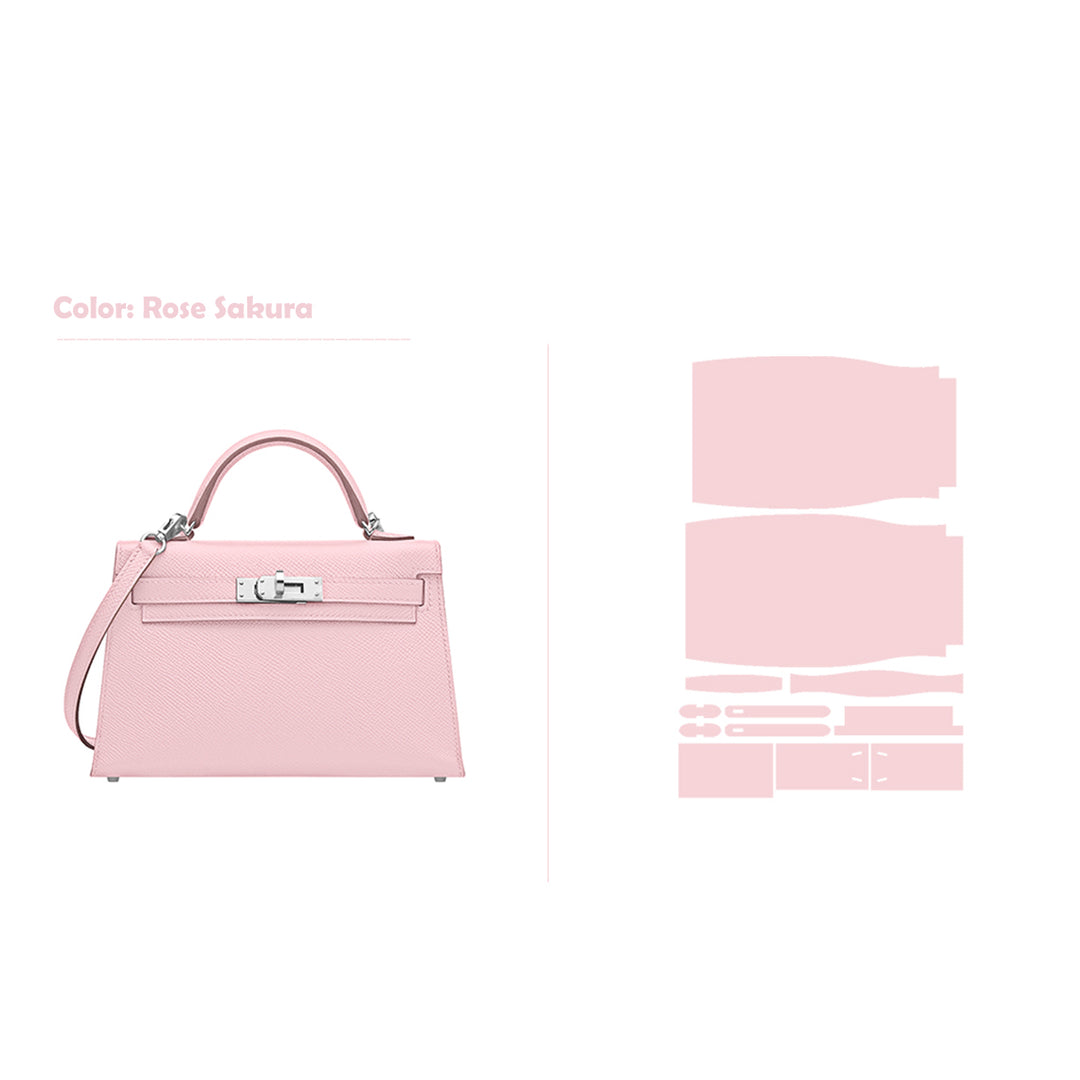 POPSEWING® Full Grain Leather Mini Kylie Handbag - Advanced DIY Kit
