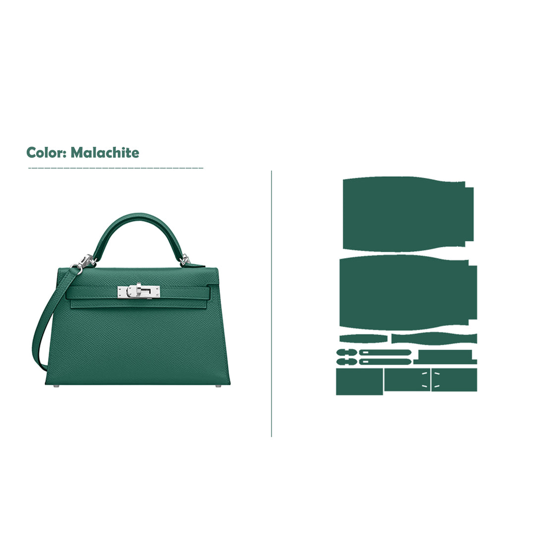 POPSEWING® Full Grain Leather Mini Kylie Handbag - Advanced DIY Kit
