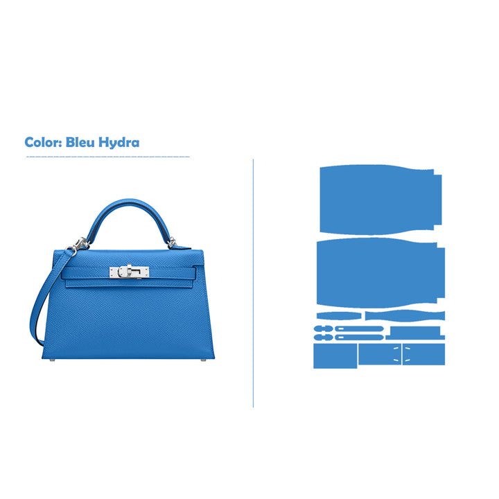 POPSEWING® Full Grain Leather Mini Kylie Handbag - Advanced DIY Kit