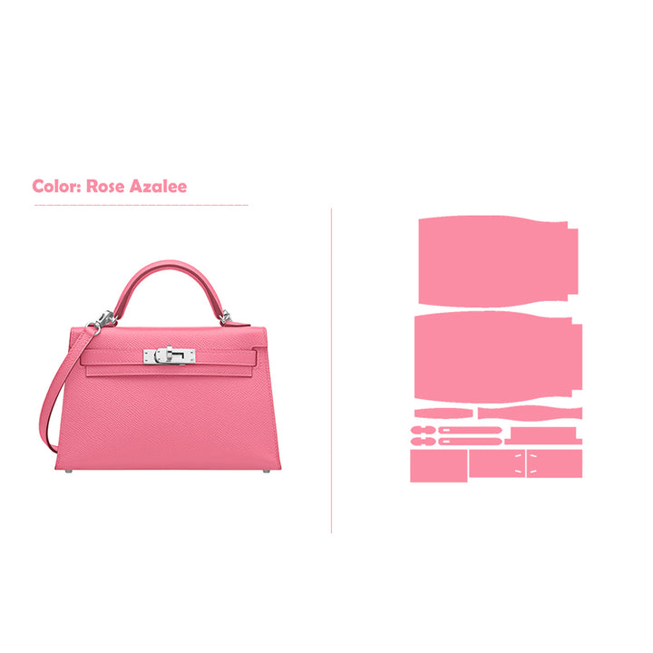 POPSEWING® Full Grain Leather Mini Kylie Handbag - Advanced DIY Kit
