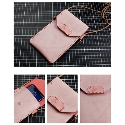 DIY Phone Bag | Leather Bag Sewing Kits for Beginners - POPSEWING®