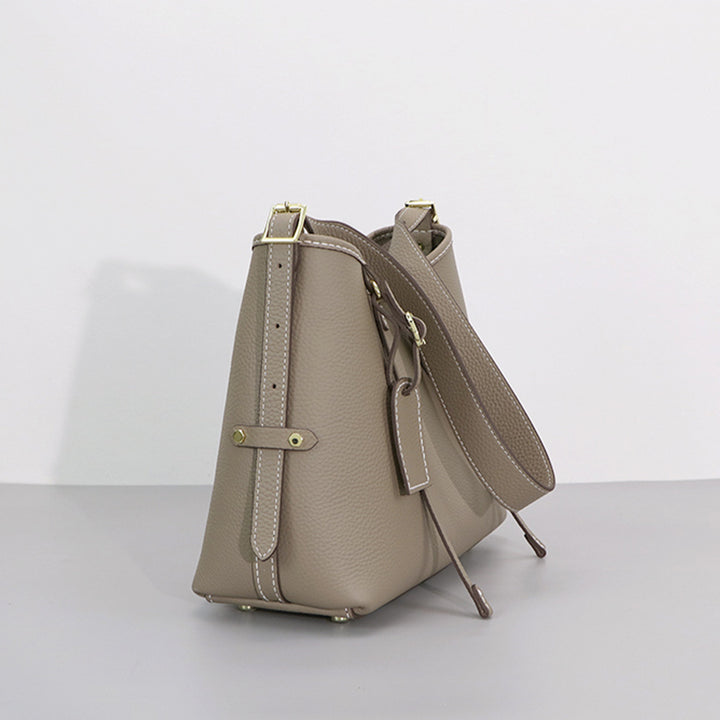 POPSEWING® Top Grain Leather Inspired Carry Shoulder Bag DIY Kit