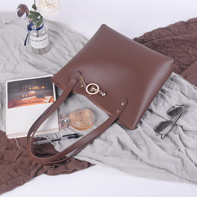 Brown Leather Tote Bag DIY Kit | DIY Bags - POPSEWING®