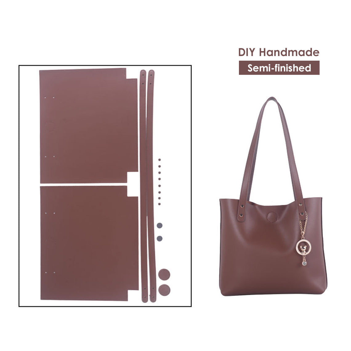 DIY Tote Kit | Leather Kit to Make Your Own Tote Bag - POPSEWING®