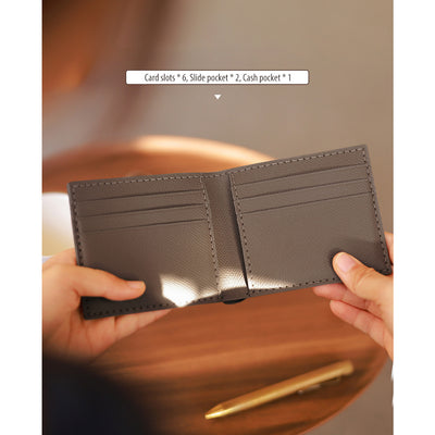 POPSEWING® Top Grain Leather Simple Card Wallet DIY Kits