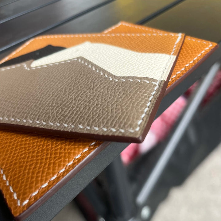 DIY Card Holder Wallet Kit | Small Leather Making Projects for Beginners - POPSEWING®