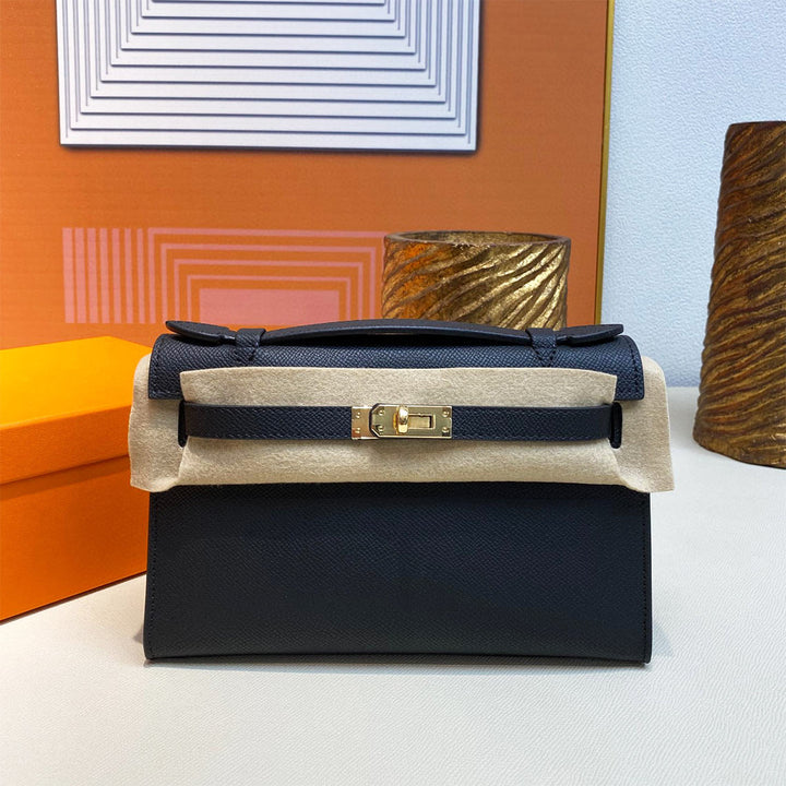 Leather Inspired Kelli Clutch for Women