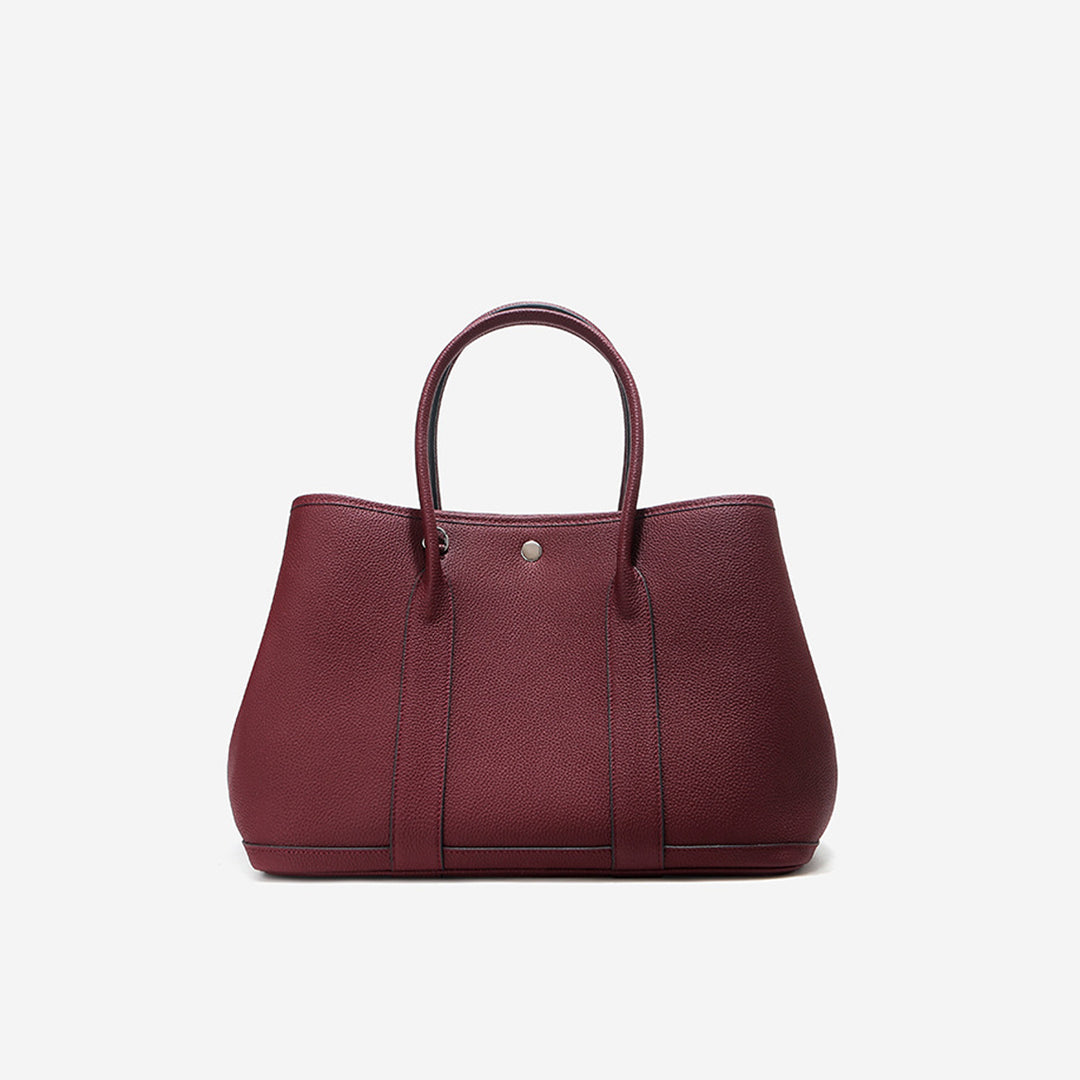 Top Grain Leather Inspired Garden Handbag