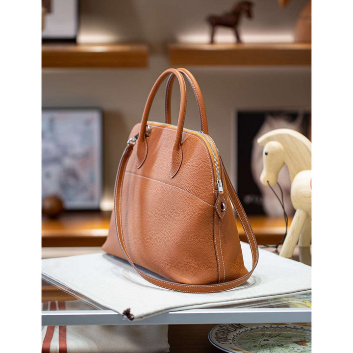 Top Grain Leather Inspired Boli Handbag