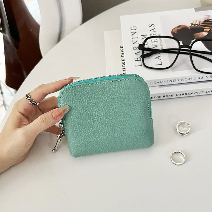 Top Grain Leather Small Jewelry Purse