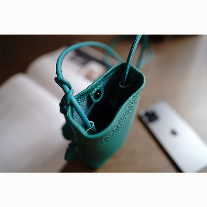 Soft Genuine Leather Bag | Small Leather Phone