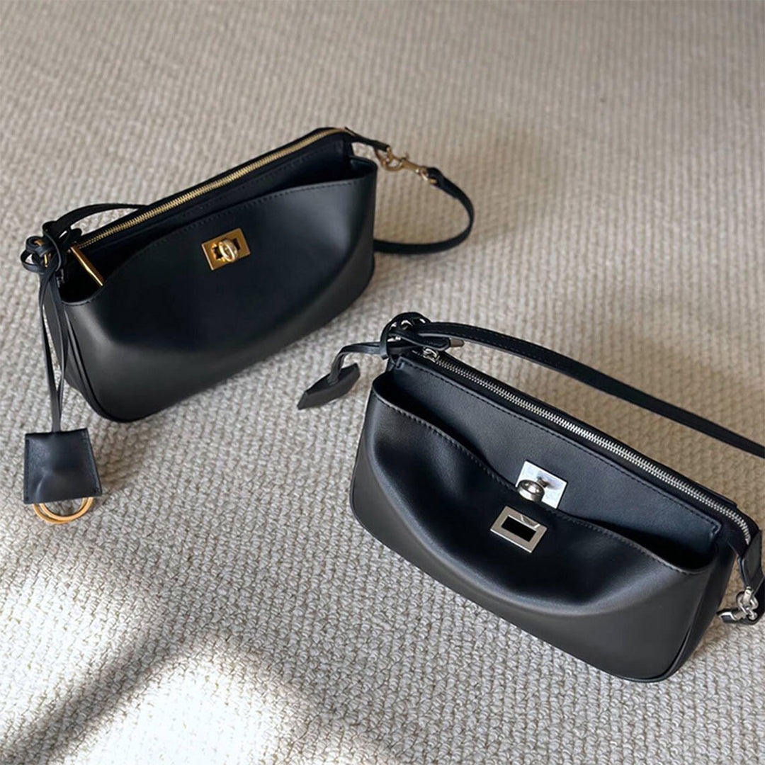 Top Grain Leather Inspired Rode Shoulder Bag