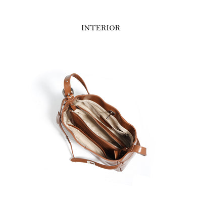 Leather Inspired Kelly Hobo Bag