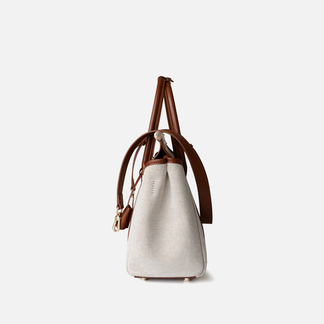 Top Grain Leather Women Work Handbag