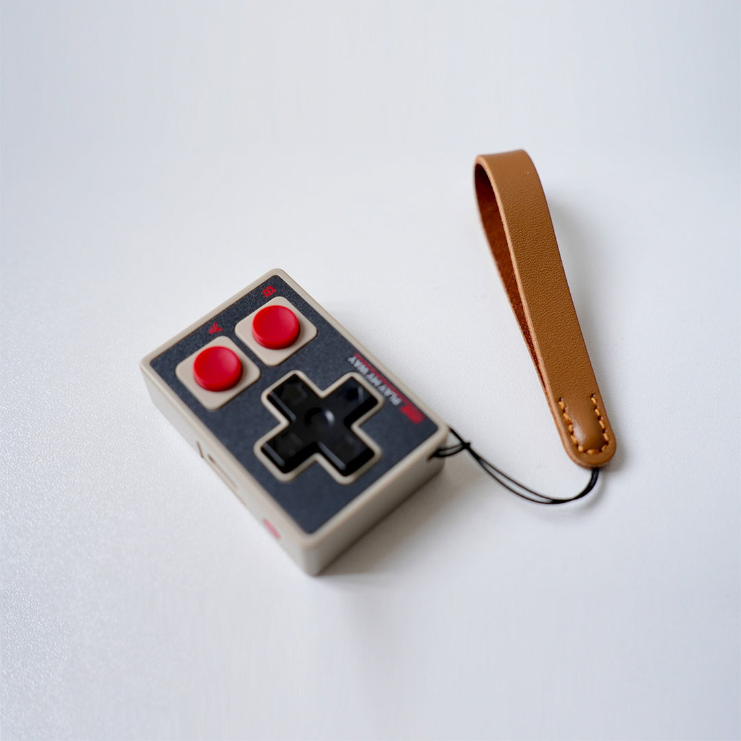 Vegetable Tanned Leather Wrist Lanyard