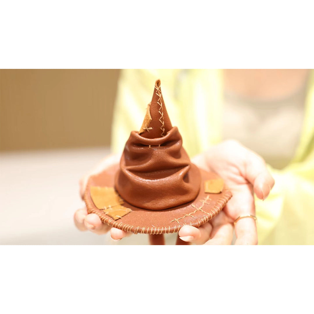 POPSEWING® Vegetable Tanned Leather Magic Hat Pendant DIY Kit