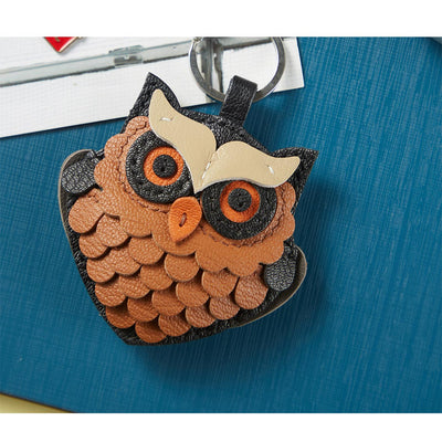DIY Keychain Kit | Cute Owl Keychain Leather Kit - POPSEWING®