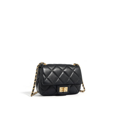 Sheep Leather Mini Quilted Chain Bag