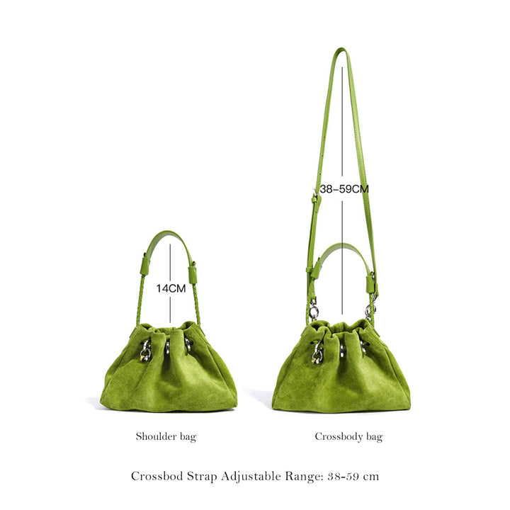 Versatile Leather Crossbody Bag Handbag
