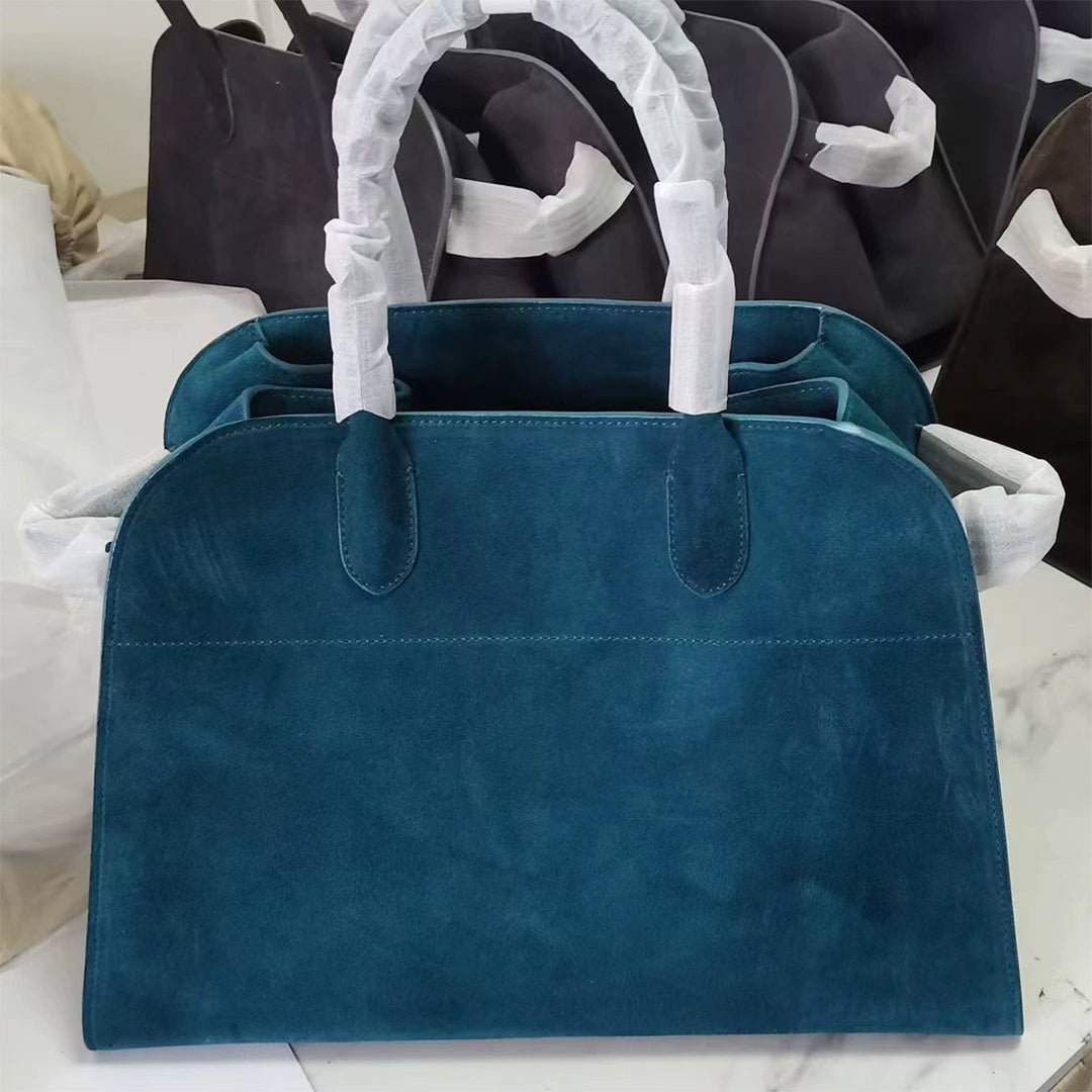 Suede Leather Inspired Margo Handbag for Women