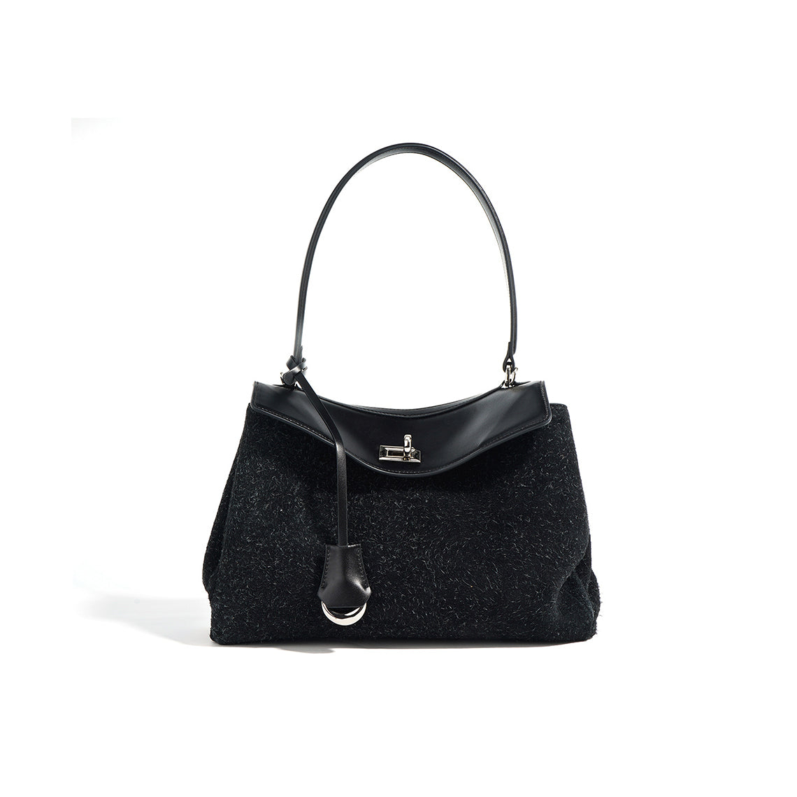 Inspired Designer Handbag Shoulder Bag in Black | Versatile Leather Bags