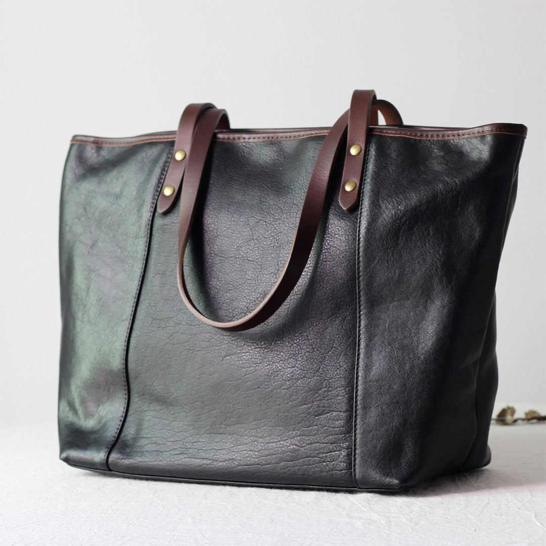 Black tote bag | Work tote bag for women