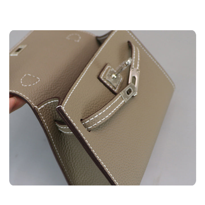 POPSEWING® Top Grain Leather Large Kelli Bag DIY Kit