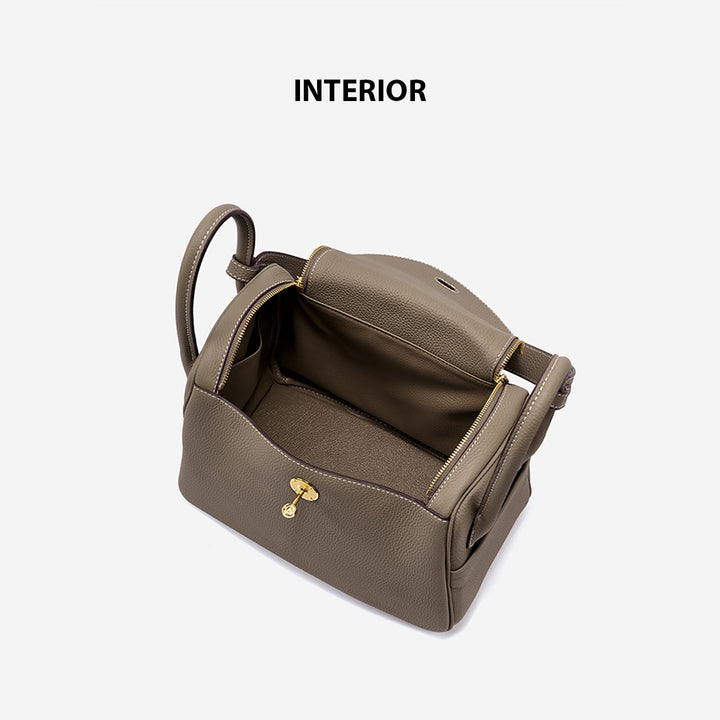 Top Grain Leather Inspired Lindi Bag