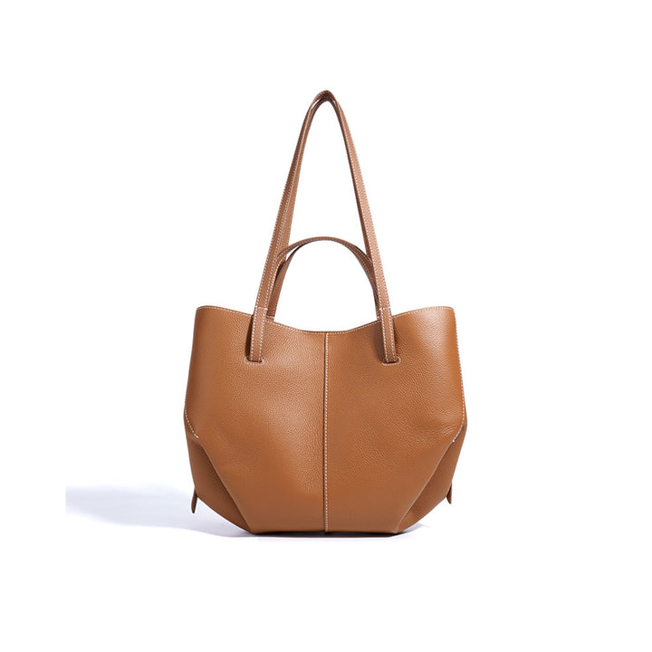 Top Grain Leather Inspired Wings Tote Bag
