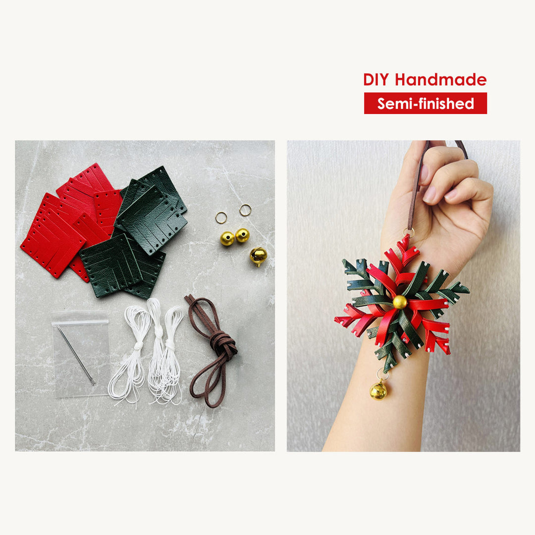 DIY Christmas gifts | Christmas snowflake purse charm